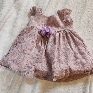 Laura Ashley lavender dress, 3-6m